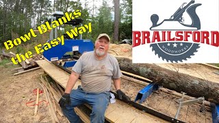 Watch How We Slice amp Dice Bowl Blanks With Our Sawmill For Turned Wood Projects Range Road 5022 [upl. by Shultz]