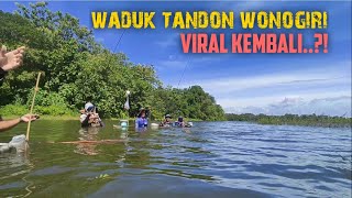 VIRAL LAGI‼️ WADUK TANDON KRISAK DISERBU PEMANCING SEMUA PANEN STRIKE fishing fish mancing [upl. by Hanley652]