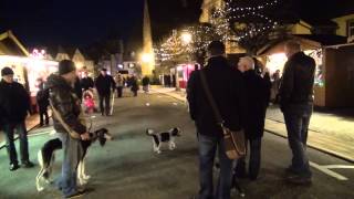 Weissenburg Elsass 1Advent Samstag 2011 auf dem Weihnachtsmarkt Teil 1 [upl. by Elaval]