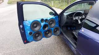 FinizioPowerTeam Mid Woofer Loudest Sound Mid Woofer per fronte da urlo impianti stereo auto TUNING [upl. by Clova520]