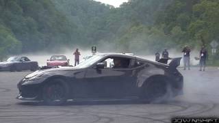 550whp Supercharged 370Z Donuts [upl. by Tharp]