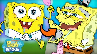 Bob Esponja  Cronología de la edad de Bob Esponja ⏰  Compilación de 20 minutos  Español [upl. by Okubo862]