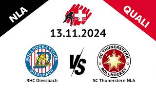 Highlights Rollhockey NLA  RHC Diessbach vs SC Thunerstern [upl. by Guntar107]