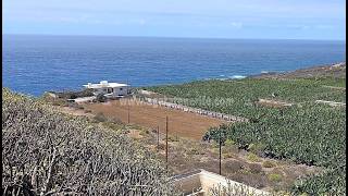 Finca con cultivo de plátanos y vistas maravillosas en Buenavista del Norte Tenerife 700000 EUR [upl. by Oretna860]