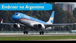 Pousos amp Decolagens ✈ Aeroparque em Buenos Aires [upl. by Aennaej]