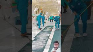 Chelaning in Makkah islamicstatus makkahmadina cleaning shortsvideo gadapnaat trendingshorts [upl. by Nomal]