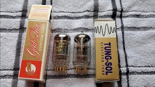 take 1 Genalex gold lion 12ax7 vs Tungsol gold pin 12ax7 vacuum tubes valves [upl. by Jessamine]