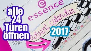 essence adventskalender 2017 [upl. by Orecul]