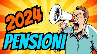 Pensioni le 3 novità della manovra 2024 [upl. by Notslah]