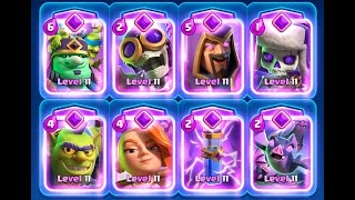 EVERY CARD IN MY DECK IS EVOLVED IN CLASH ROYALE [upl. by Ohara]