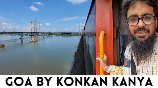 10111 Konkan Kanya Express Mumbai to Goa 3AC Journey [upl. by Monroe]