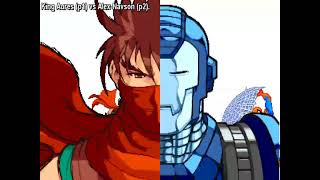 Marvel vs Capcom King Aures vs AlexNavson [upl. by Soilisav]