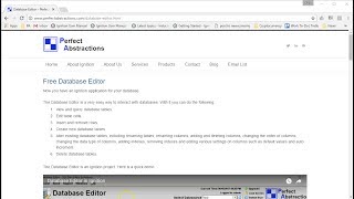 How to Download the Database Editor [upl. by Atlas50]