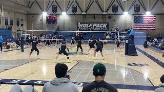 Long Beach VS Pepperdine Men’s Volleyball Exhibition Match [upl. by Enomrej]