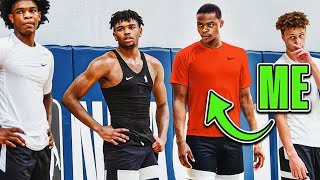 TikTok Star Sneaks Into NBA Tryout And Kills It [upl. by Brittaney666]