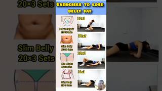 exercises to lose belly fat home part 250short reducebellyfat bellyfatloss yoga [upl. by Soinski]