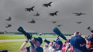 POLISH MILITARY SHOWCASE 64 AIRCRAFT OVER RADOM AIRFIELD 2023  4K [upl. by Davie143]