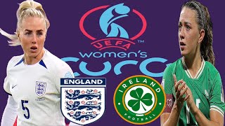 England vs Ireland  womens Euro Qualification [upl. by Neehahs]