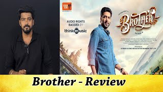 Brother movie review  Tamil light [upl. by Aciria]