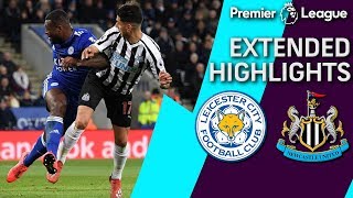 Leicester City v Newcastle  PREMIER LEAGUE EXTENDED HIGHLIGHTS  41219  NBC Sports [upl. by Bobette]