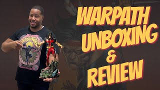 WarPath 110 Scale Statue from the Iron Studios XMEN vs SENTINEL Line  Unboxing amp Review [upl. by Rebekah]