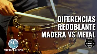 Diferencias redoblantes madera y metal Mapex [upl. by Assirrac85]