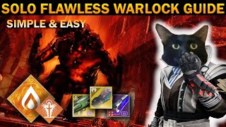 SOLO FLAWLESS DUALITY FOR WARLOCKS IS A CAKEWALK  Season of the Wish [upl. by Rodama265]