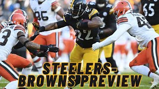 SteelersBrowns Preview [upl. by Kenwee]