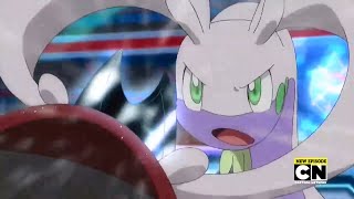 Pokemon Battle  Goodra vs Bisharp [upl. by Enylodnewg362]