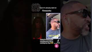 Fireworks after 12 am and beyond when you have to work lol houstontx fireworks viral duet [upl. by Meldon]