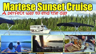 Martese Sunset Cruise  Clear Lake  Riding Mountain National Park  Family Vlog [upl. by Macegan]