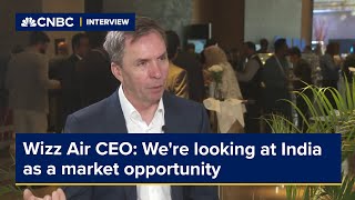 Wizz Air CEO Were looking at India as a market opportunity [upl. by Burnham604]