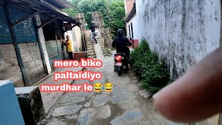 Way to Sirubari the first modern village in nepal Bike crashed 😓😓 Bad day Episode 1 [upl. by Jutta88]