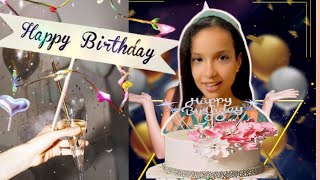 Birthday ever celebration 🥳Birthday Vlog 🤩 Opening Gifts and my Birthday dress [upl. by Aerdnod]