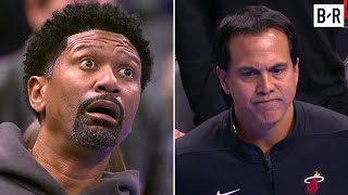 Erik Spoelstra Calls Timeout When the Heat Had None Pistons Win on Technical FTs  2024 NBA Cup [upl. by Ilam]