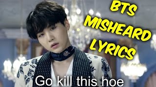 BTS Try Not To Laugh  Misheard Lyrics [upl. by Yrogiarc]