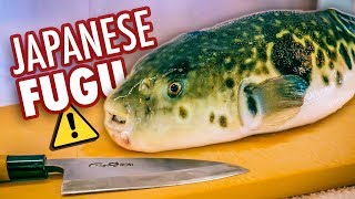 What Japans Deadliest Dish Tastes Like  Poisonous Blowfish Fugu [upl. by Llenroc]