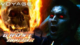 Ghost Rider vs Blackheart Apartment Fight Scene Ghost Rider 2007 Movie Clip 4K [upl. by Anaila]