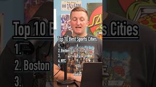 Top 10 BEST SPORTS CITIES Is This Right shorts city sports top10 guessinggame usa newyork [upl. by Ayenat]