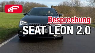 Seat Leon 20 TDI  BesprechungReview 2019 [upl. by Mackie]