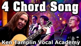 Vocal Coach Reacts  Axis Of Awesome  4 Chord Song  Ken Tamplin Vocal Academy [upl. by Anahsohs]