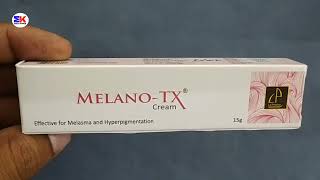 Melano TX Cream  Melano TX Cream Uses  Melano TX Cream Uses benefits dosage review in hindi [upl. by Eilegna]