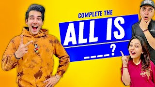 COMPLETE THE LYRICS CHALLENGE PART 2  Rishi Dev  Rimorav vlogs presents RI Vlogs [upl. by Decima]