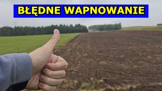 Błędne Wapnowanie Gleby Jesienią i Wiosną Jak i Kiedy Stosować Wapno Dolomit Kreda Wapno Obornik [upl. by Salas]