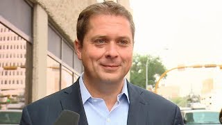 Andrew Scheer on Maxime Berniers tweets Hes speaking for himself [upl. by Sherm]