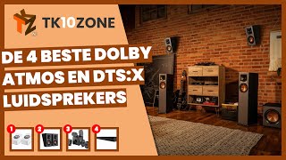 De 4 beste dolby atmos en dtsx luidsprekers [upl. by Algar]