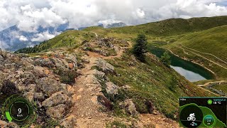 Scenic 30 minute Vinschgau Alps MTB Indoor Cycling Workout Garmin 4K Video [upl. by Miru]