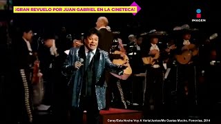 ¡Así se vivió la proyección de Juan Gabriel ‘Mis 40 en Bellas Artes’ en la Cineteca [upl. by Jacobba]