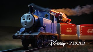 Thomas Tank Engine amp Lightning McQeen  Official Film [upl. by Enirahtac]