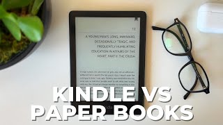 Kindle vs Physical Books 2023 5 Reasons Why I Switched [upl. by Clevie]